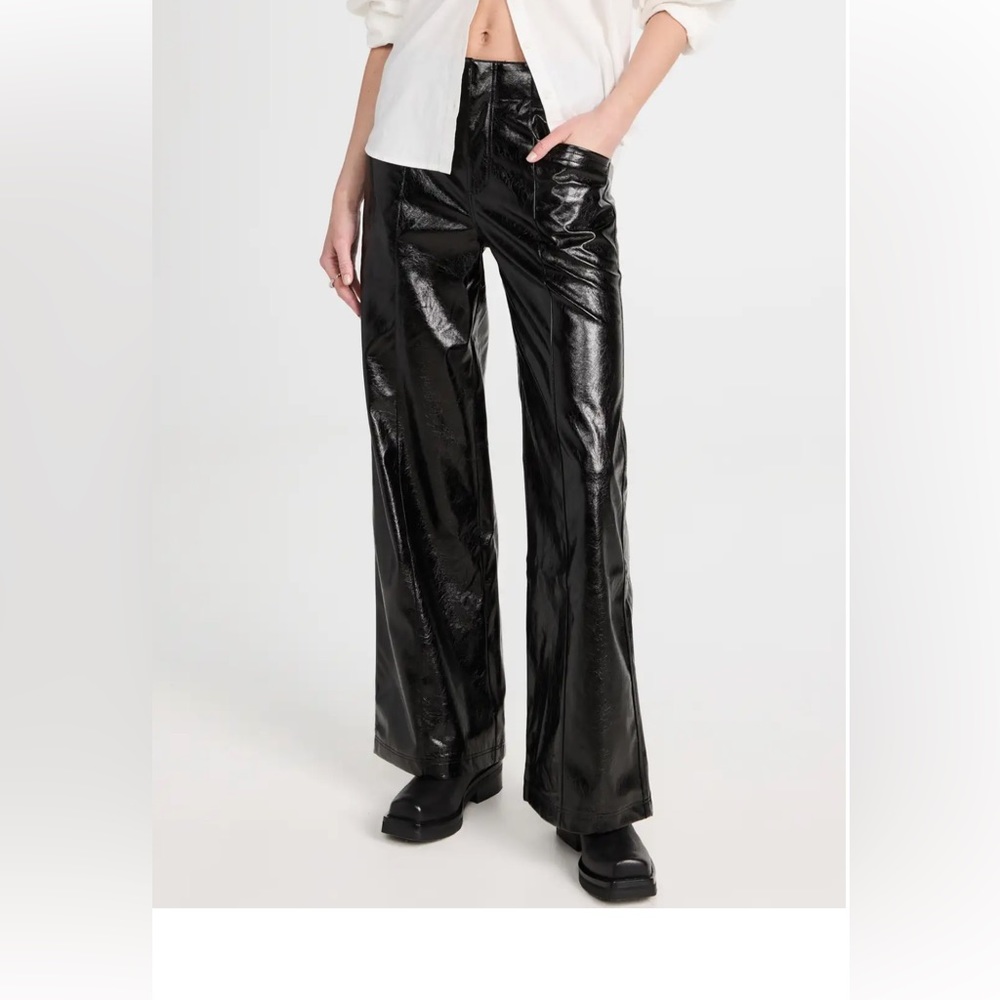 Freepeople vegan leather pants